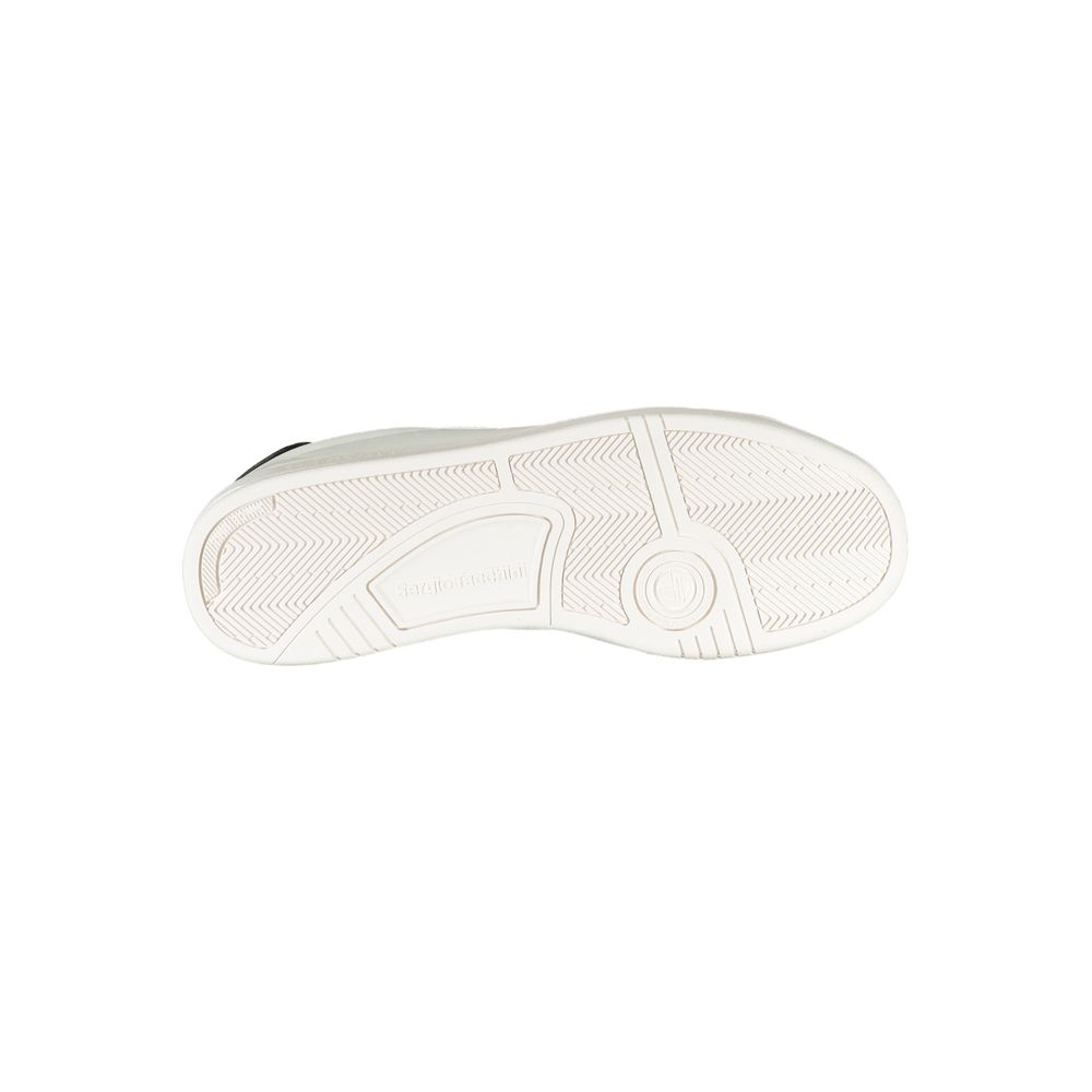 Sergio Tacchini – Weißer Polyester-Sneaker