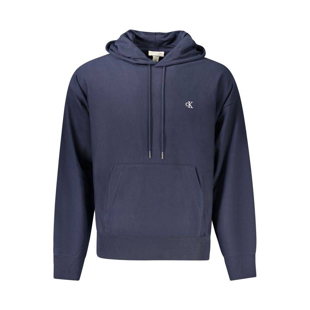 Calvin Klein Blue Cotton Men Sweater