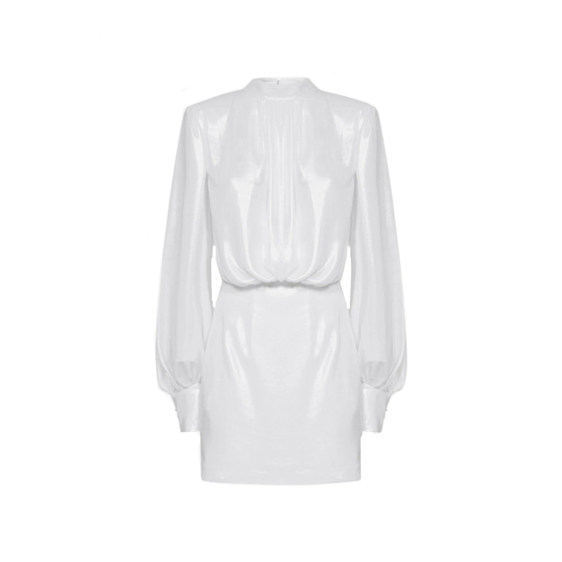 Blanca Vita Abelia Laminated Mini Dress