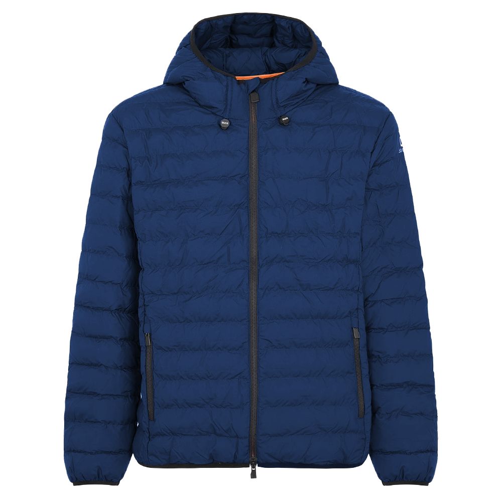 Suns Blaue Polyester Steppjacke für Herren