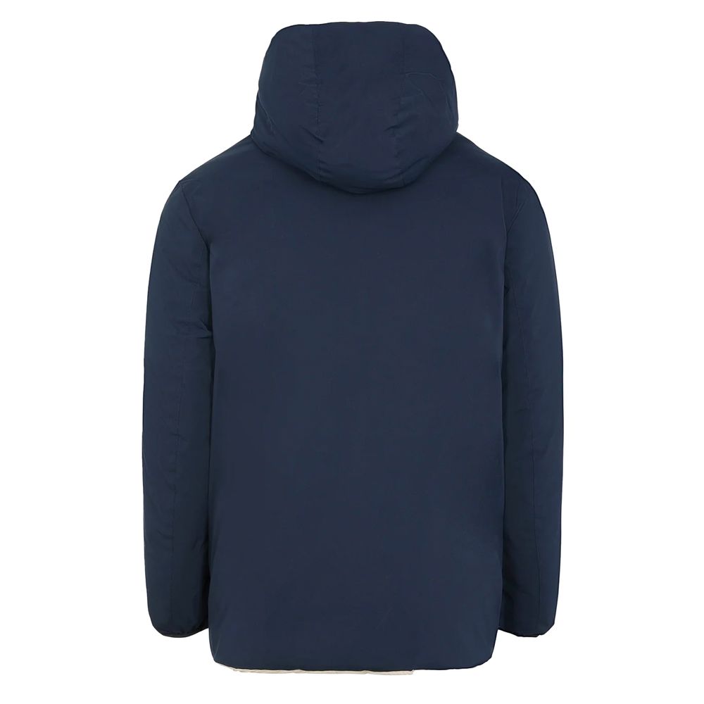 Suns Blaue Polyester-Wendejacke für Herren