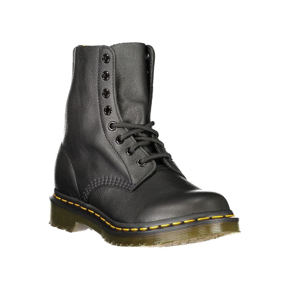 Dr. Martens Schwarze Polyester-Stiefeletten