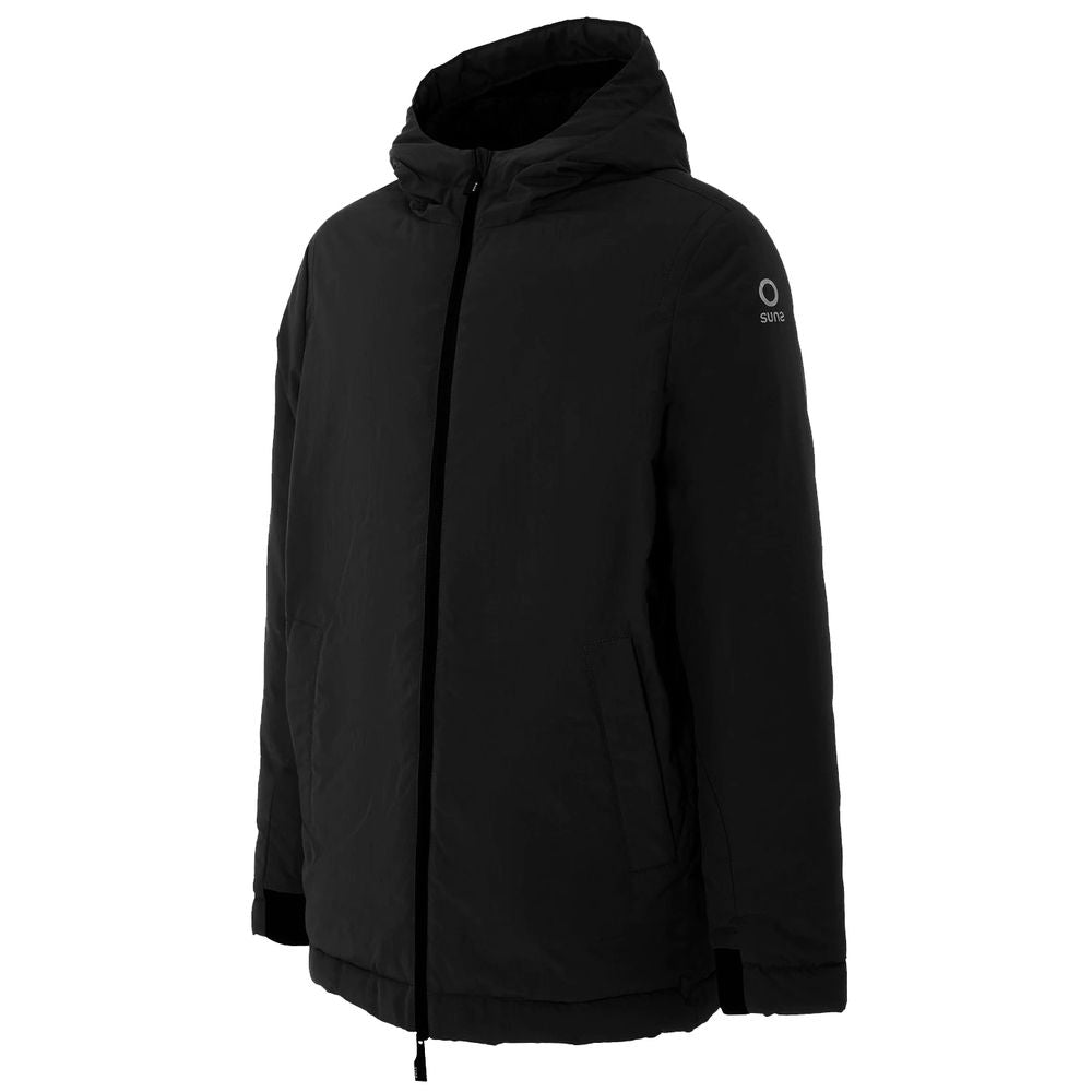 Suns Schwarze Polyesterjacken und -mäntel