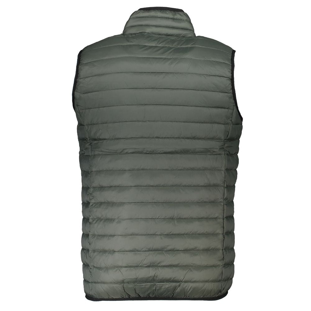 Gianmarco Venturi Grüne ärmellose Jacke aus Polyamid