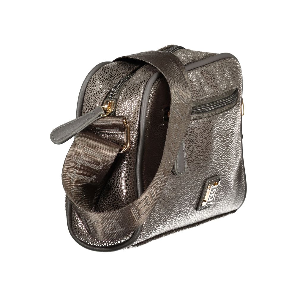 Laura Biagiotti Gray Polyester Handbag
