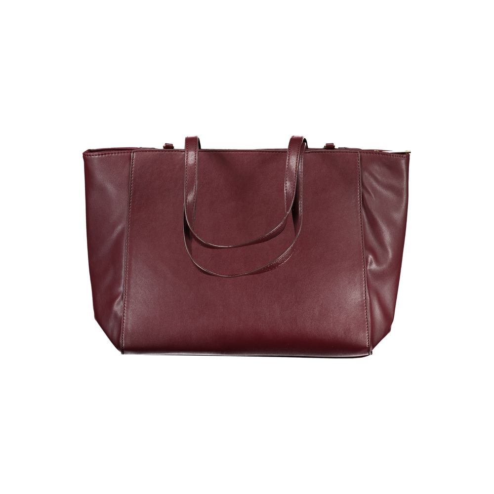 Laura Biagiotti Red Pvc Handbag