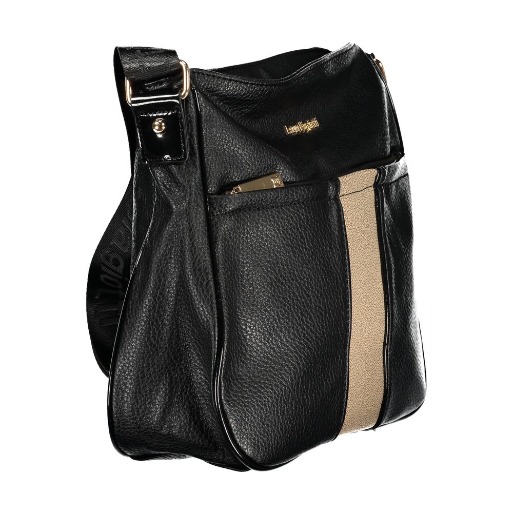Laura Biagiotti Black Pvc Handbag