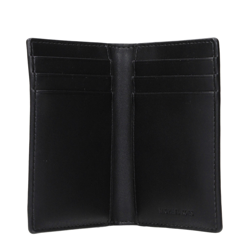 Michael Kors Black Fabric Cardholder