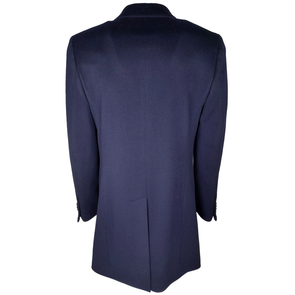 Blaue Wolljacke für Herren, Made in Italy