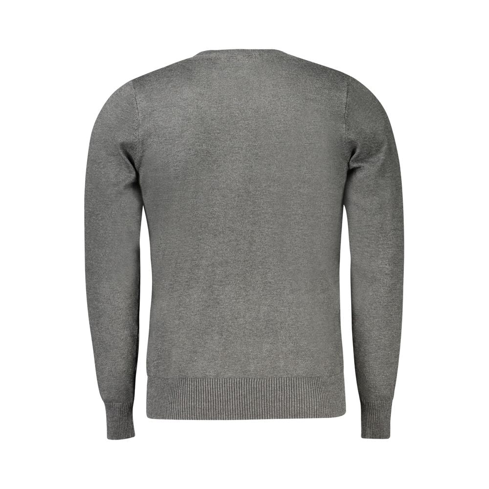 Coveri Moving Grauer Nylonpullover
