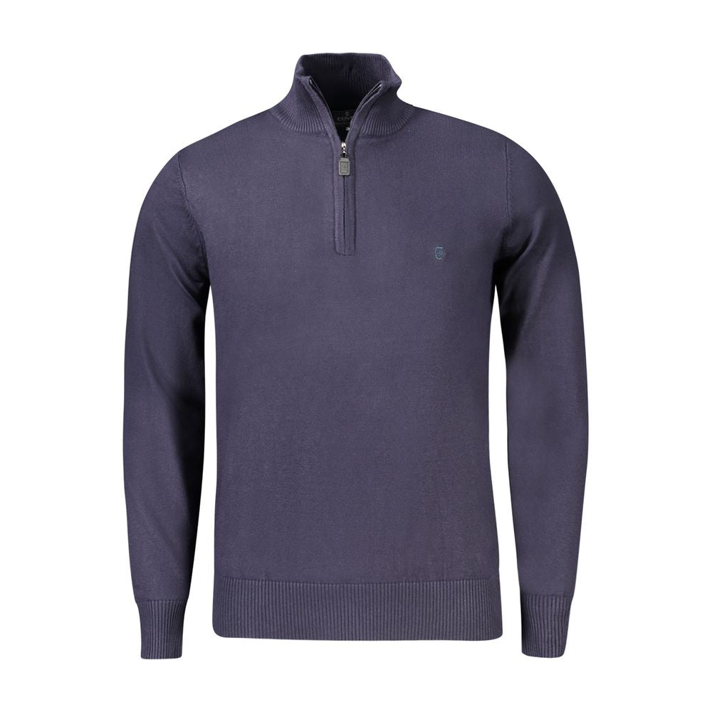 Coveri Moving Blauer Nylonpullover