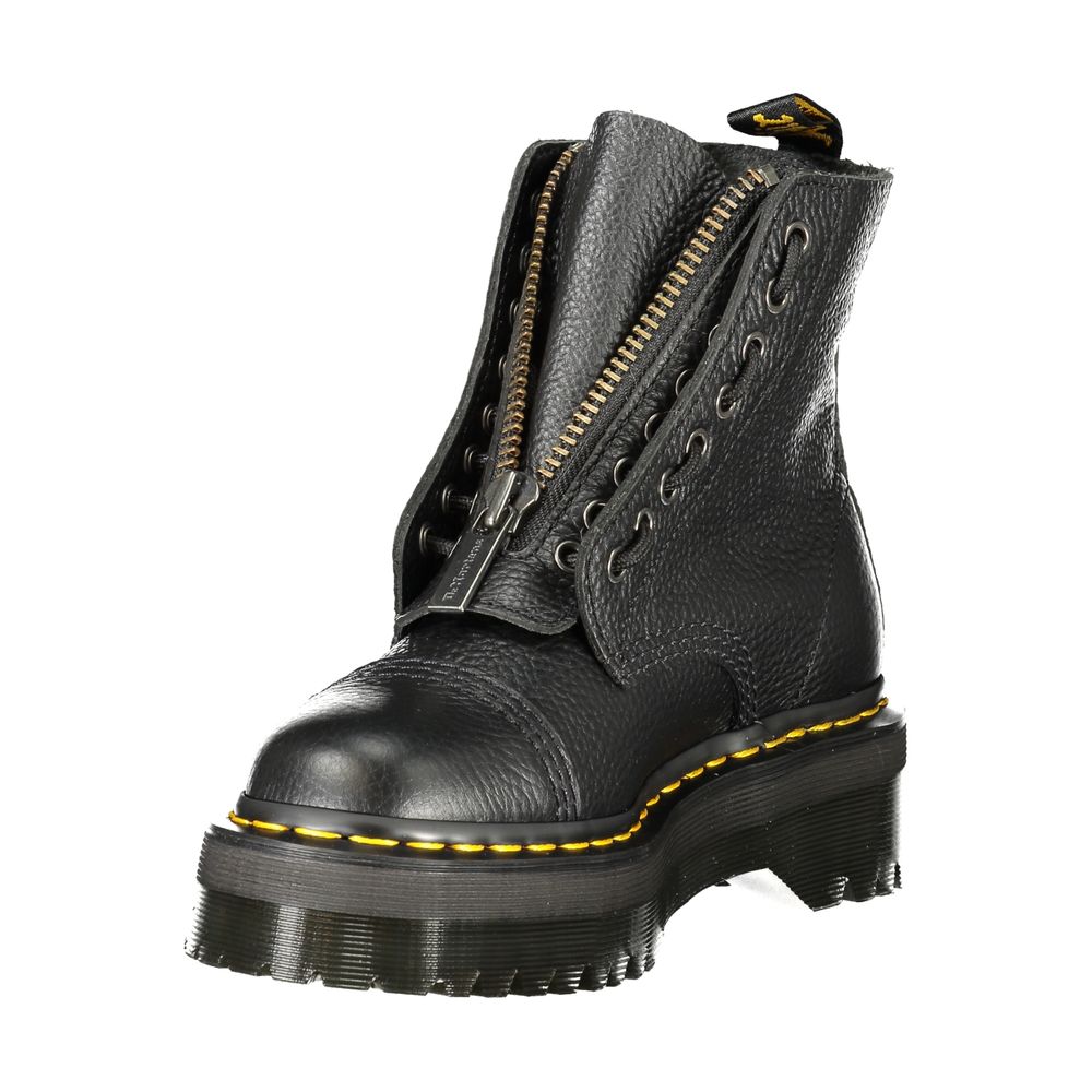 Dr. Martens Schwarze Polyester-Stiefeletten