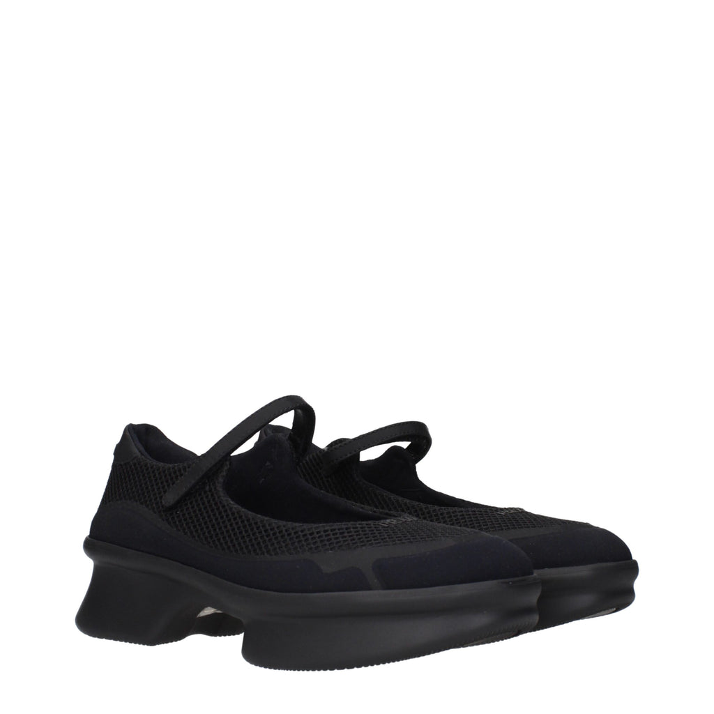 Prada Black Fibres Mules