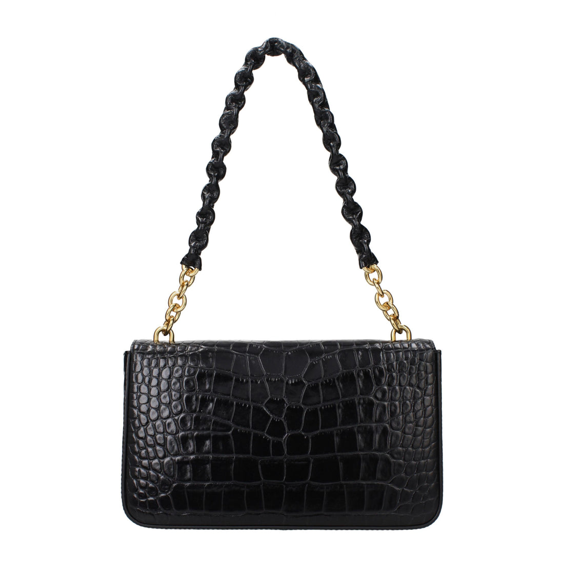 Tom Ford Black Leather Shoulder Bag