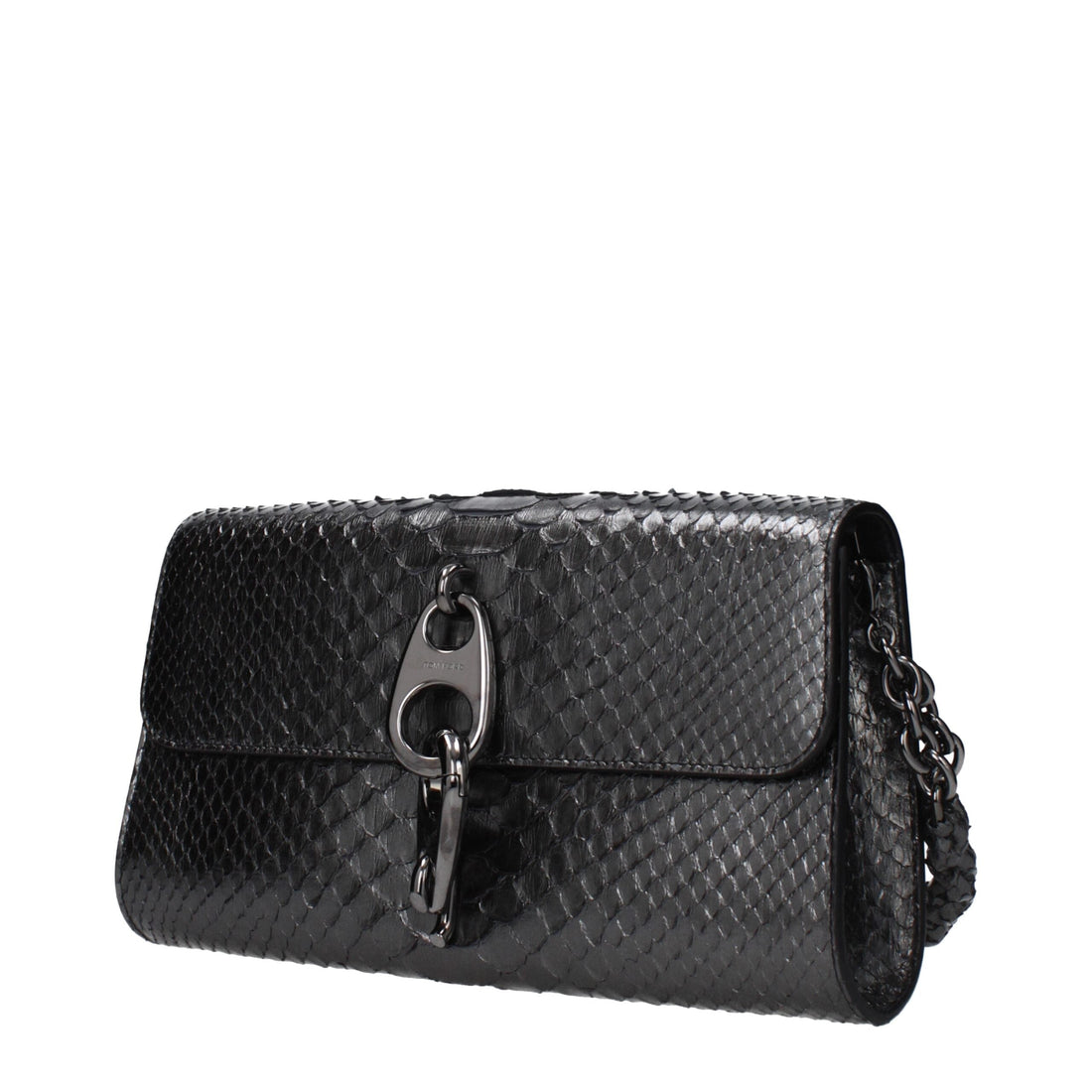 Tom Ford Gray Skin Clutch Bag