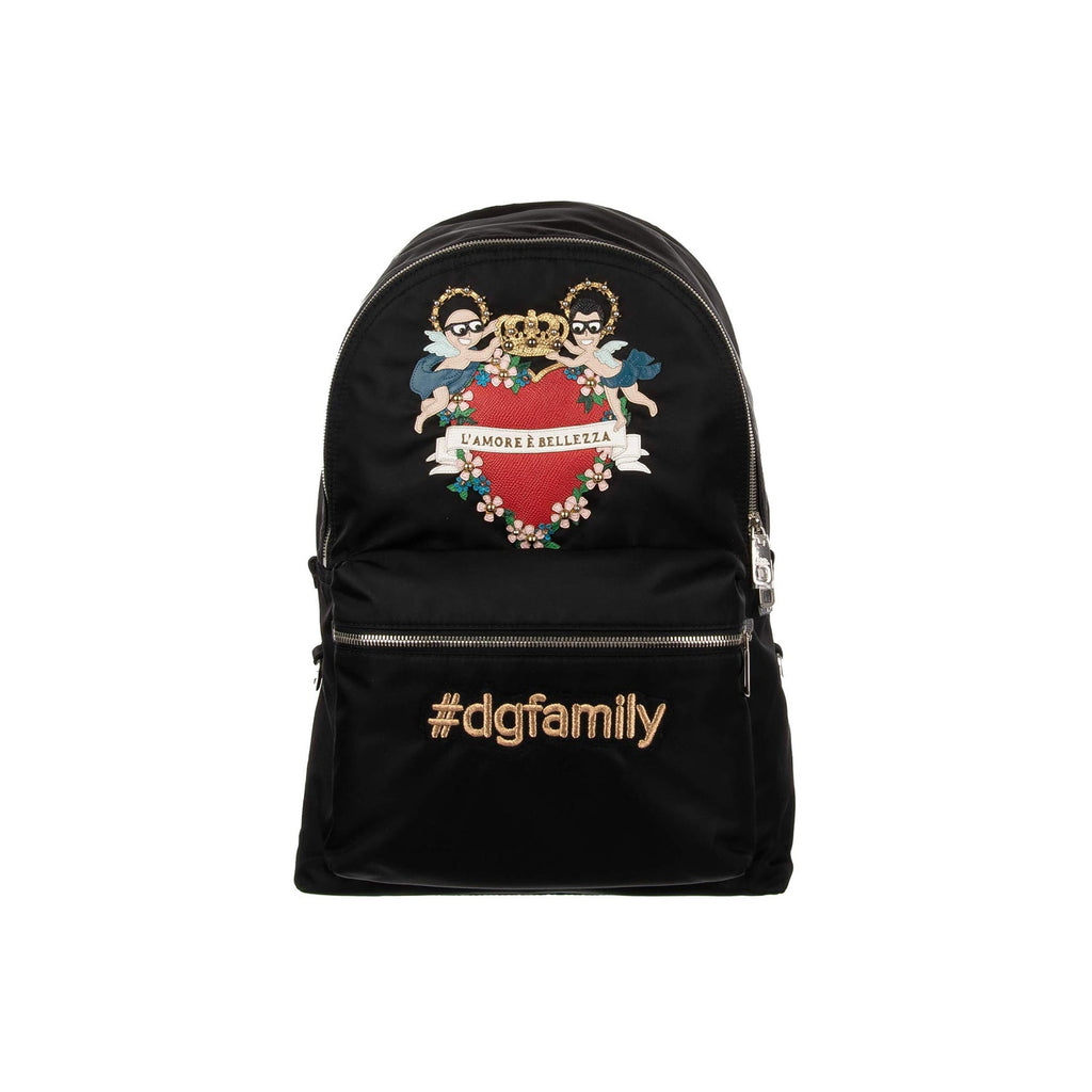 Dolce & Gabbana Family Patch Backpack