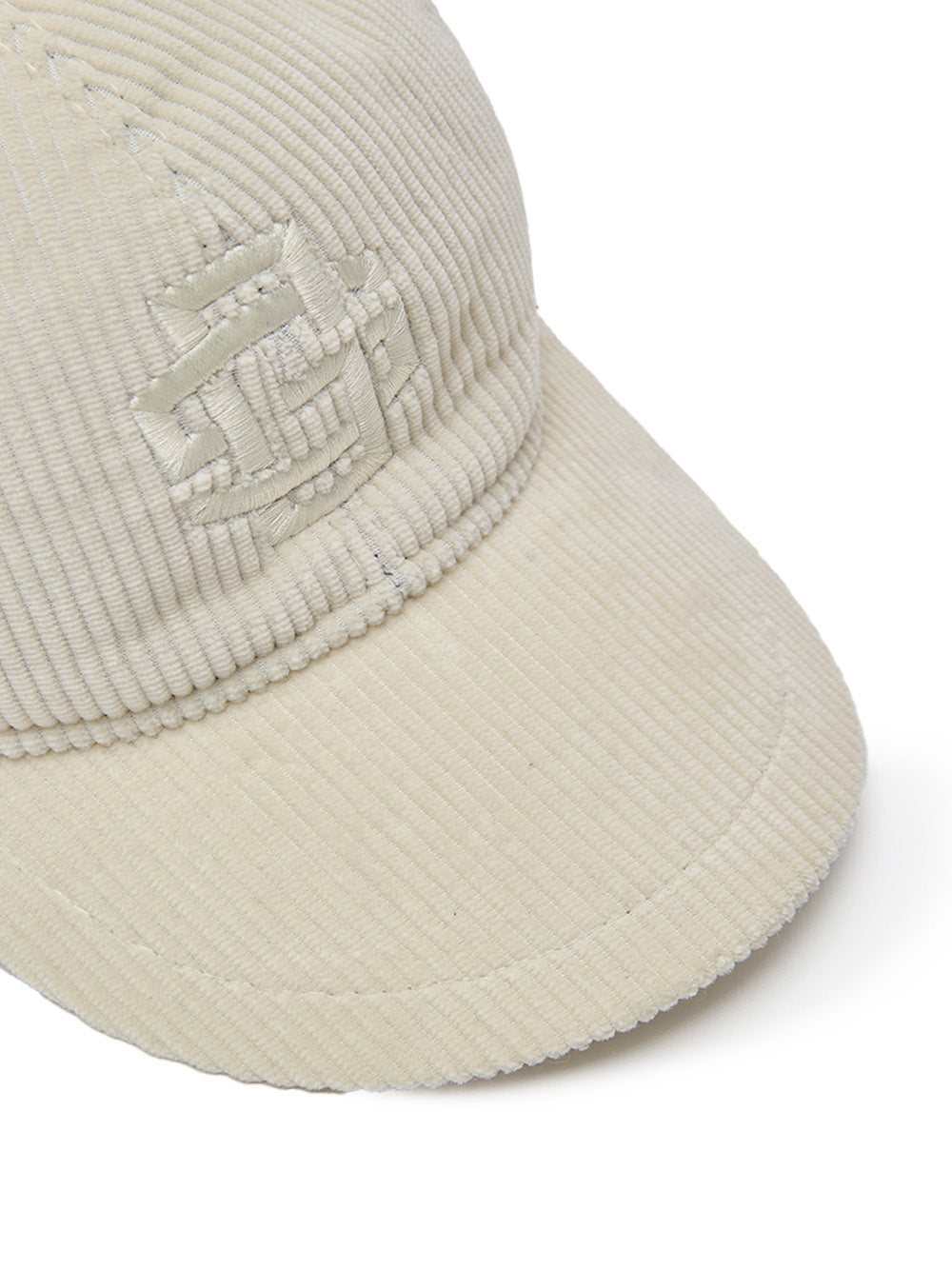 Gran Sasso White Velvet Baseball Cap