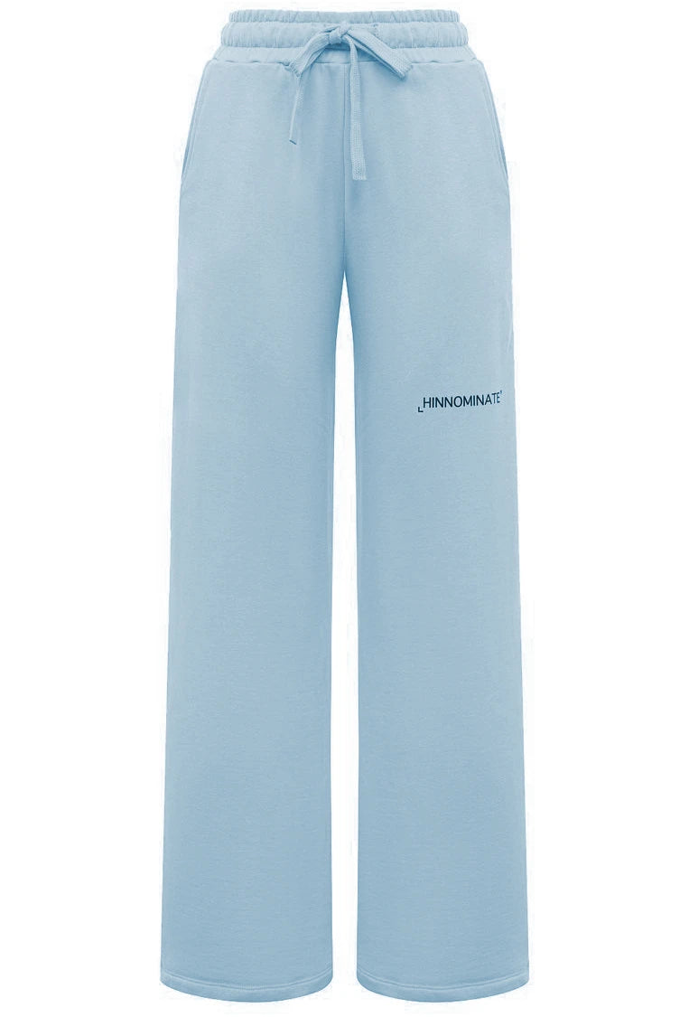 Hinnominate Trousers Light Blue Woman