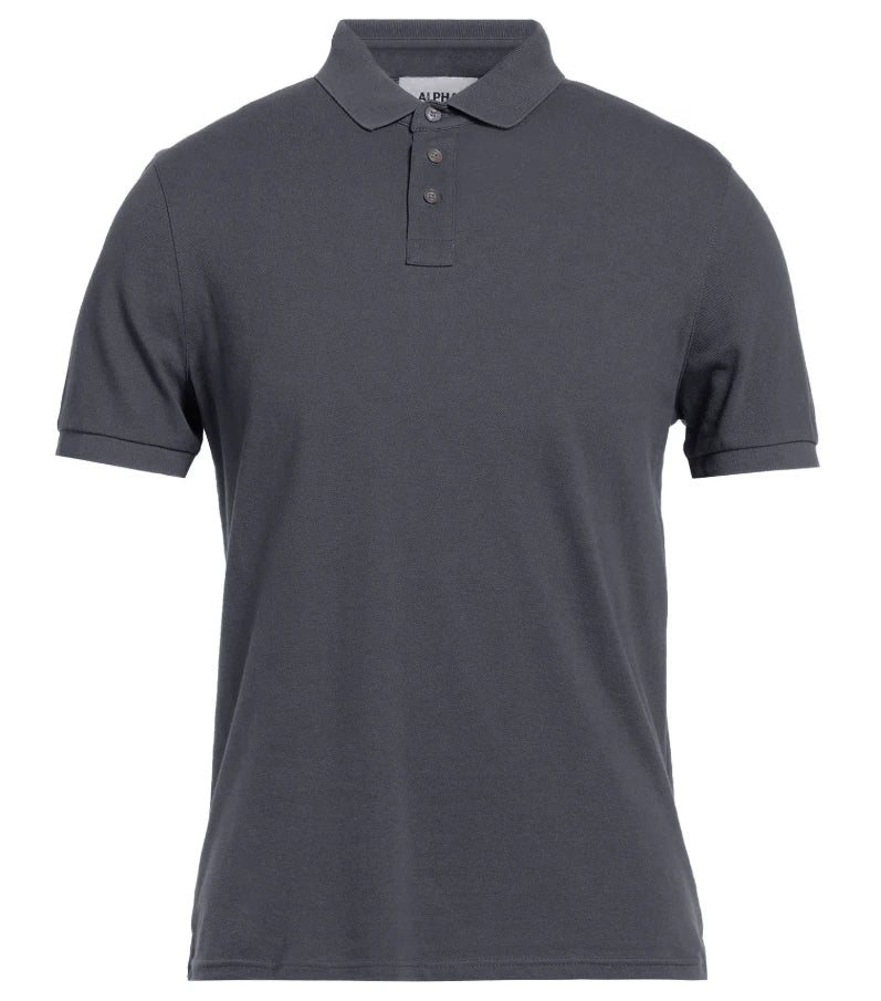 Alpha Studio Polo Grey Man