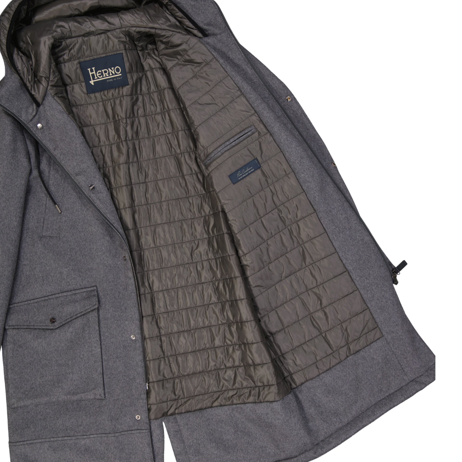 Herno Cashmere Coat – Siebentaschen