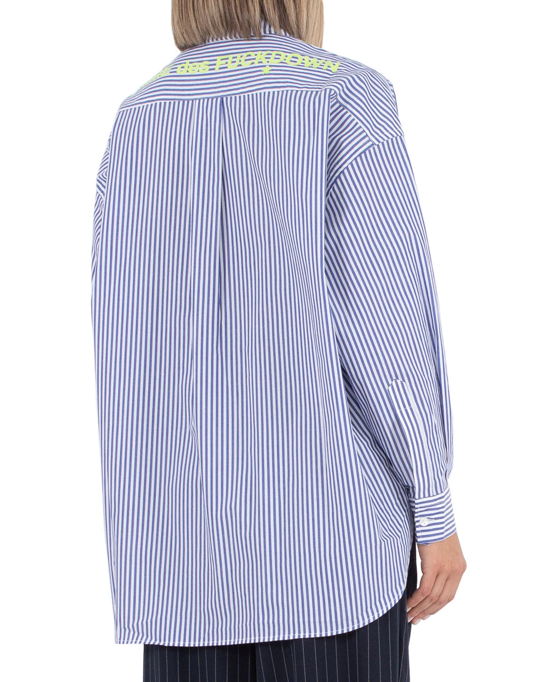 Comme Des Fuckdown Shirts Blue Woman