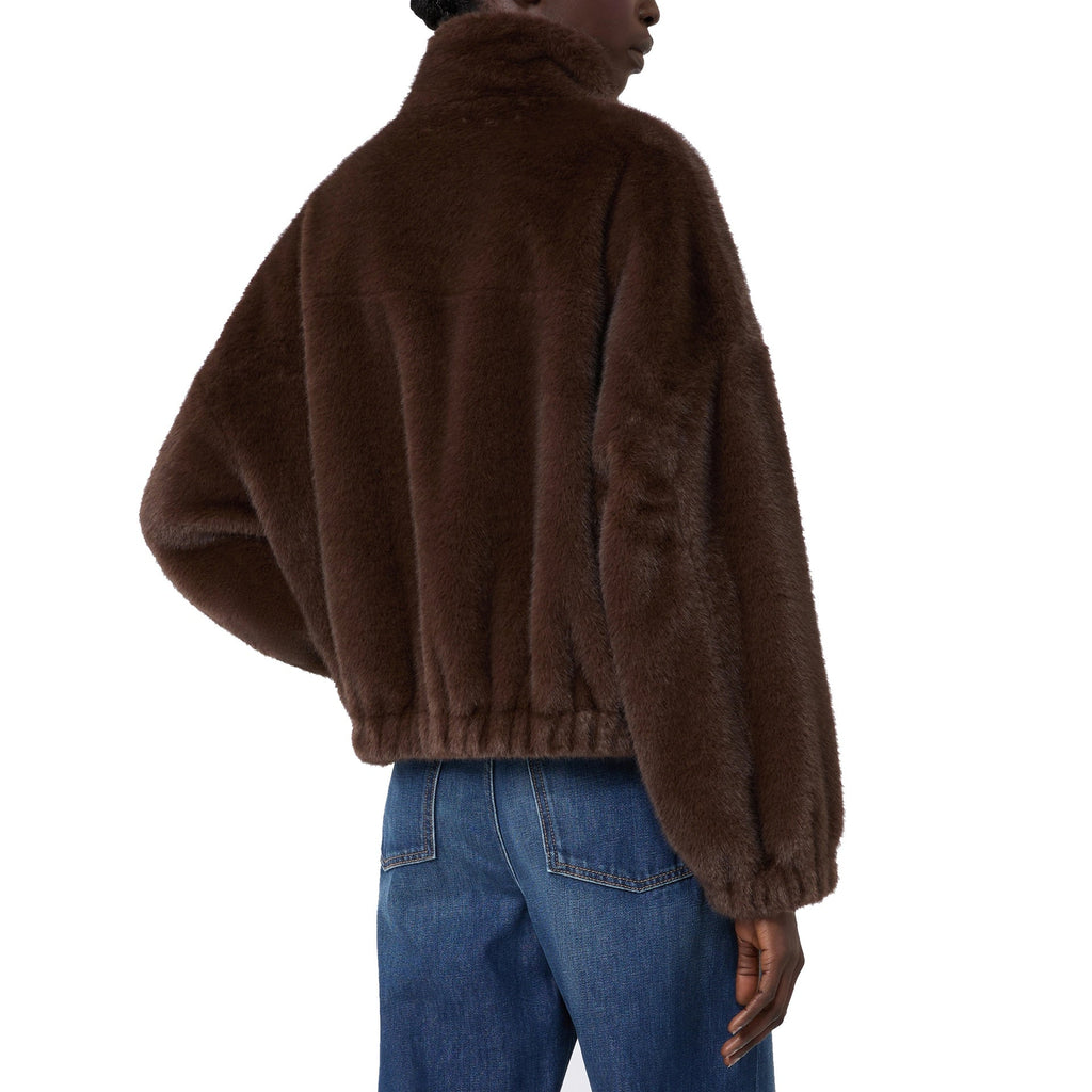 Max Mara Weekend Danemone Faux Fur Jacket