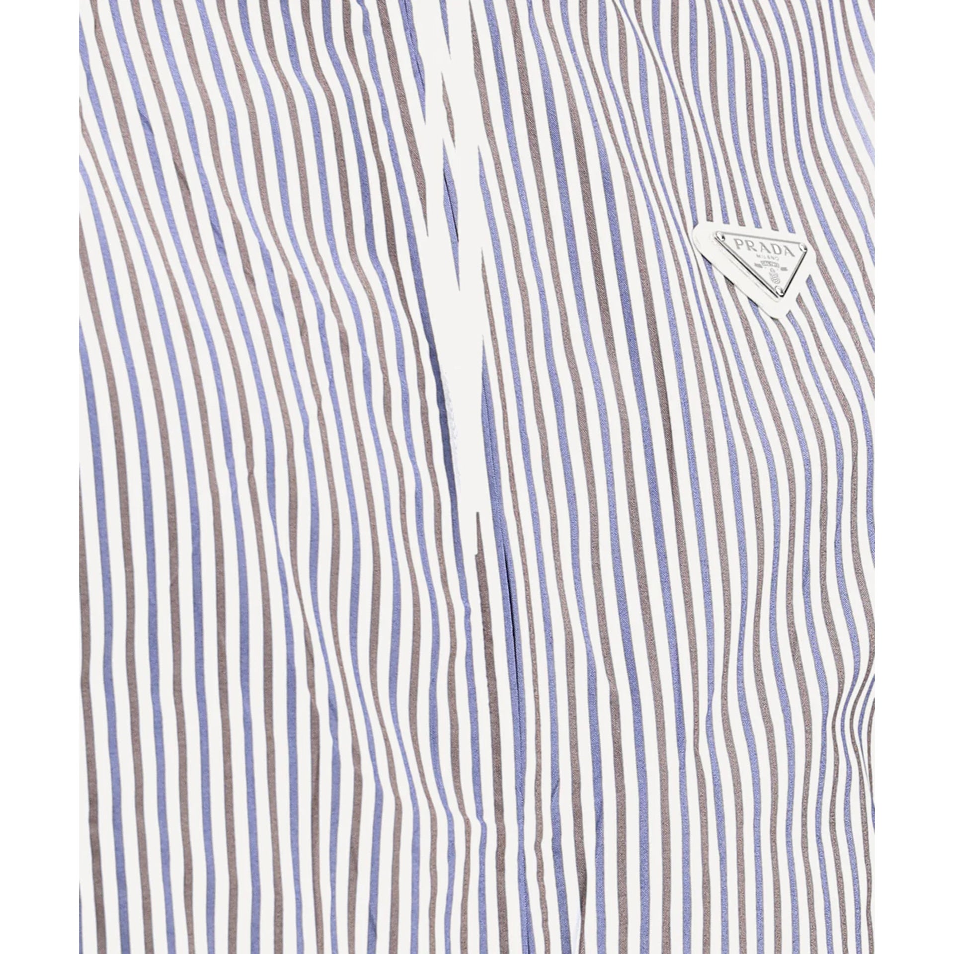 Prada Striped hooded Jacket