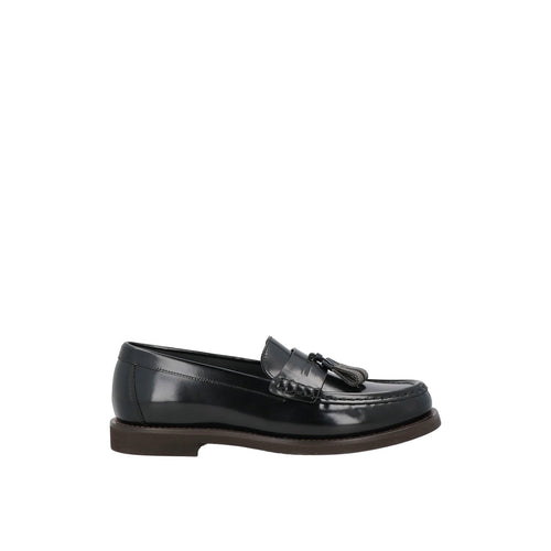 Brunello Cucinelli Leather Penny Loafer