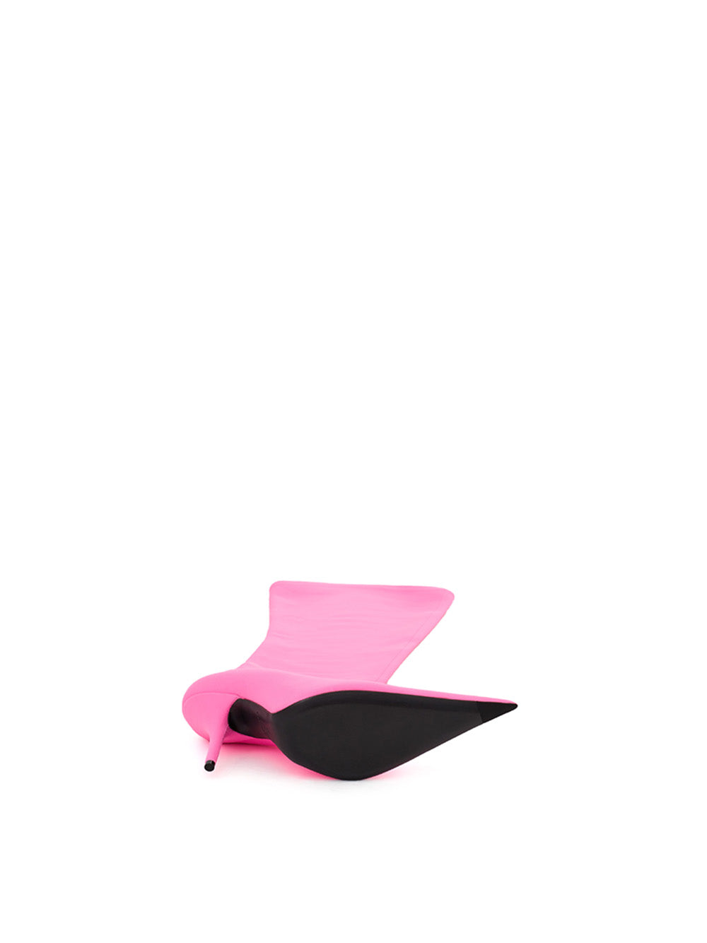 Balenciaga Knife Boot Fluo Pink Over The Knee