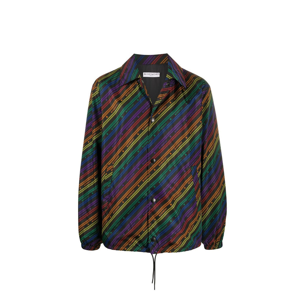 Givenchy Rainbow Chain Nylon Jacket