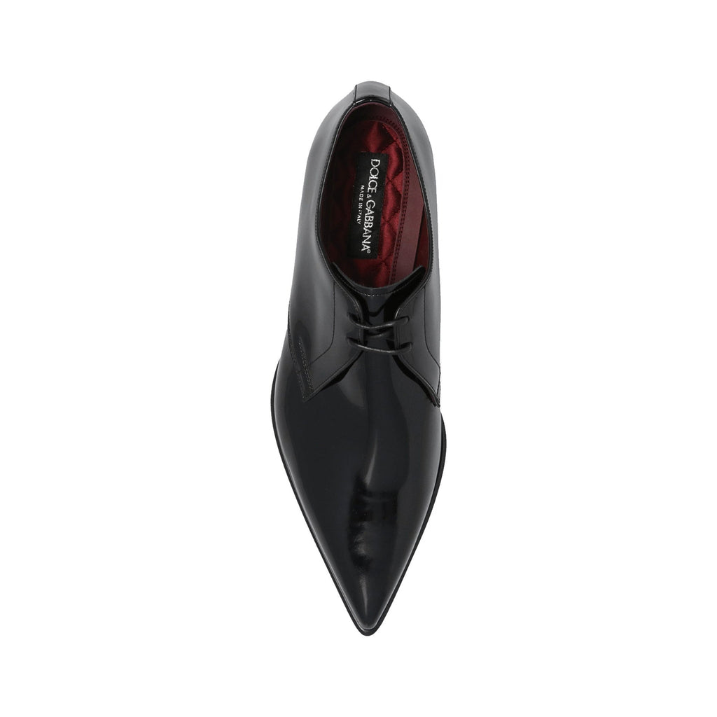 Dolce & Gabbana Achille Leather Derbies – Siebentaschen