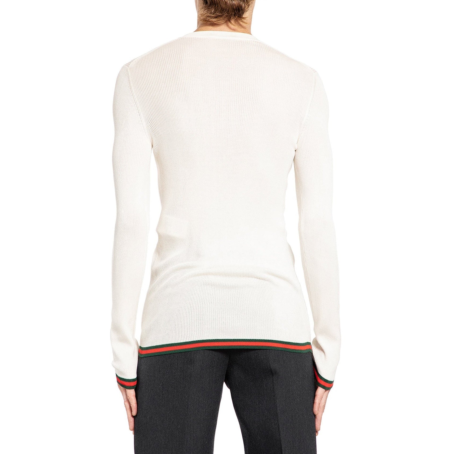 Gucci Ribbed-Knit Silk T-Shirt – Siebentaschen