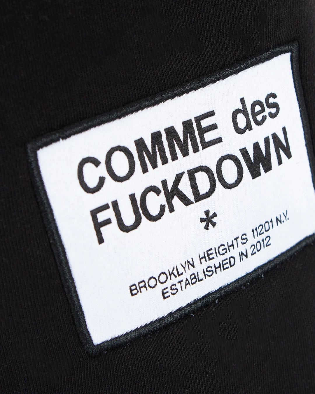 Comme Des Fuckdown shorts Black Woman