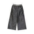 Stella Mccartney Cropped Leather Effect Pants