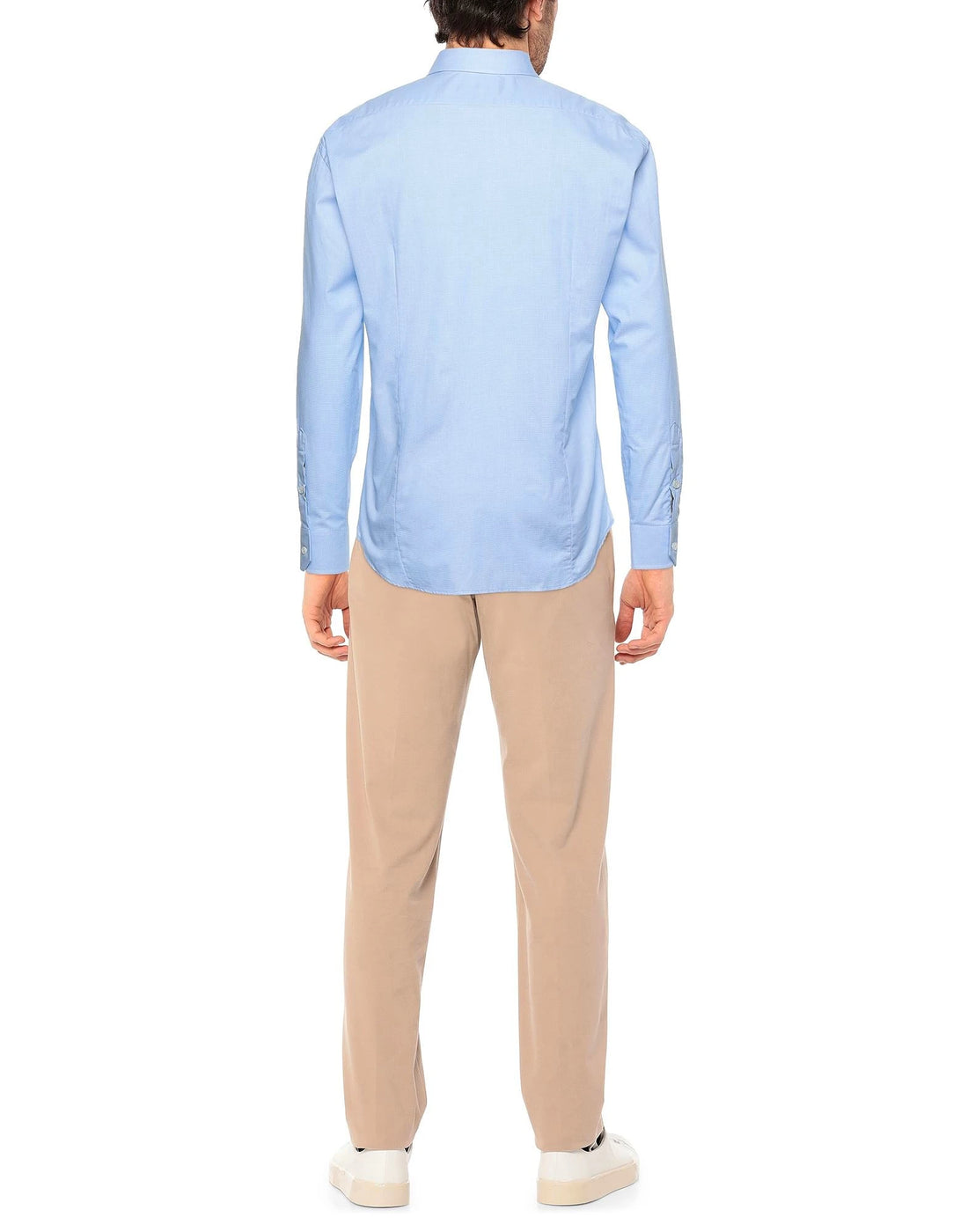 Aquascutum Shirts Light Blue Man