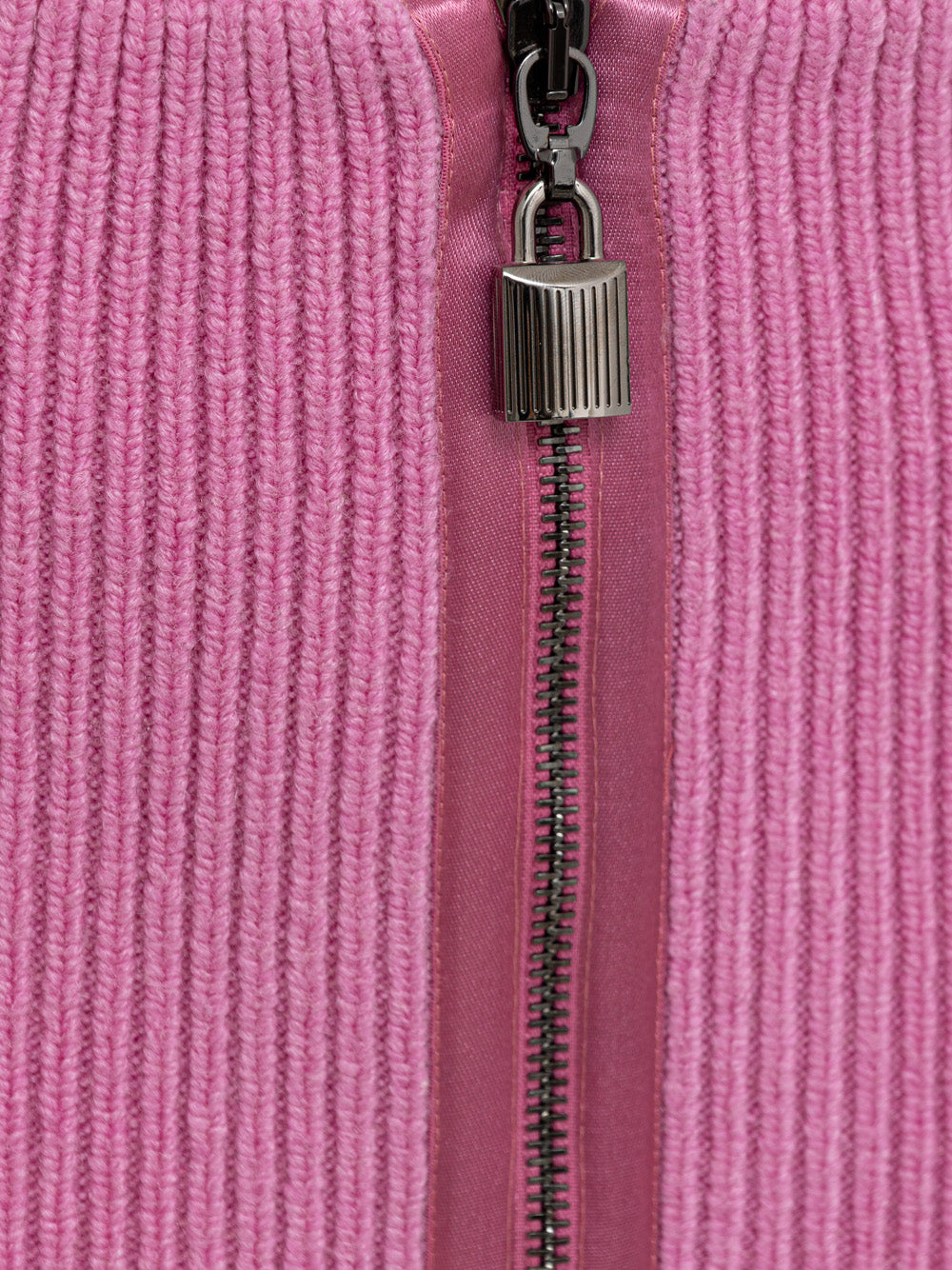 Tom Ford Pink Knit Zip-Up Pencil Skirt