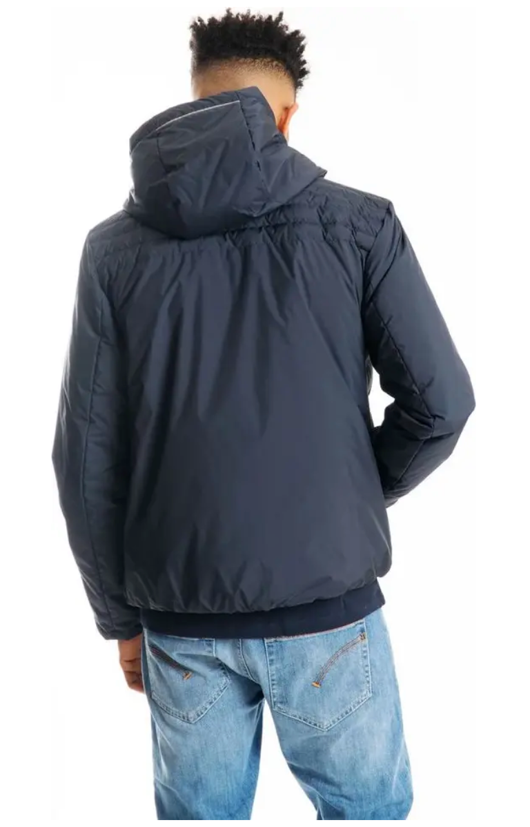 People Of Shibuya Sumptuous Blue Hooded Technical Jacket