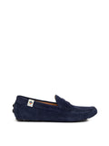 Bally Blue Suede Loafers