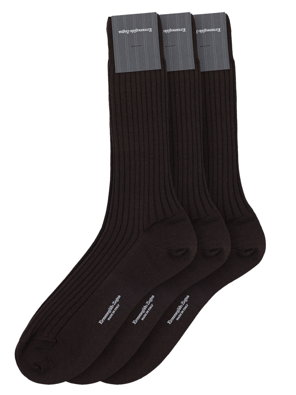 Merino Wool Blend Tripack Socks by Zegna