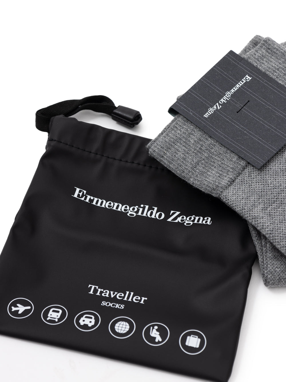 Cotton Blend Bipack Socks by Zegna