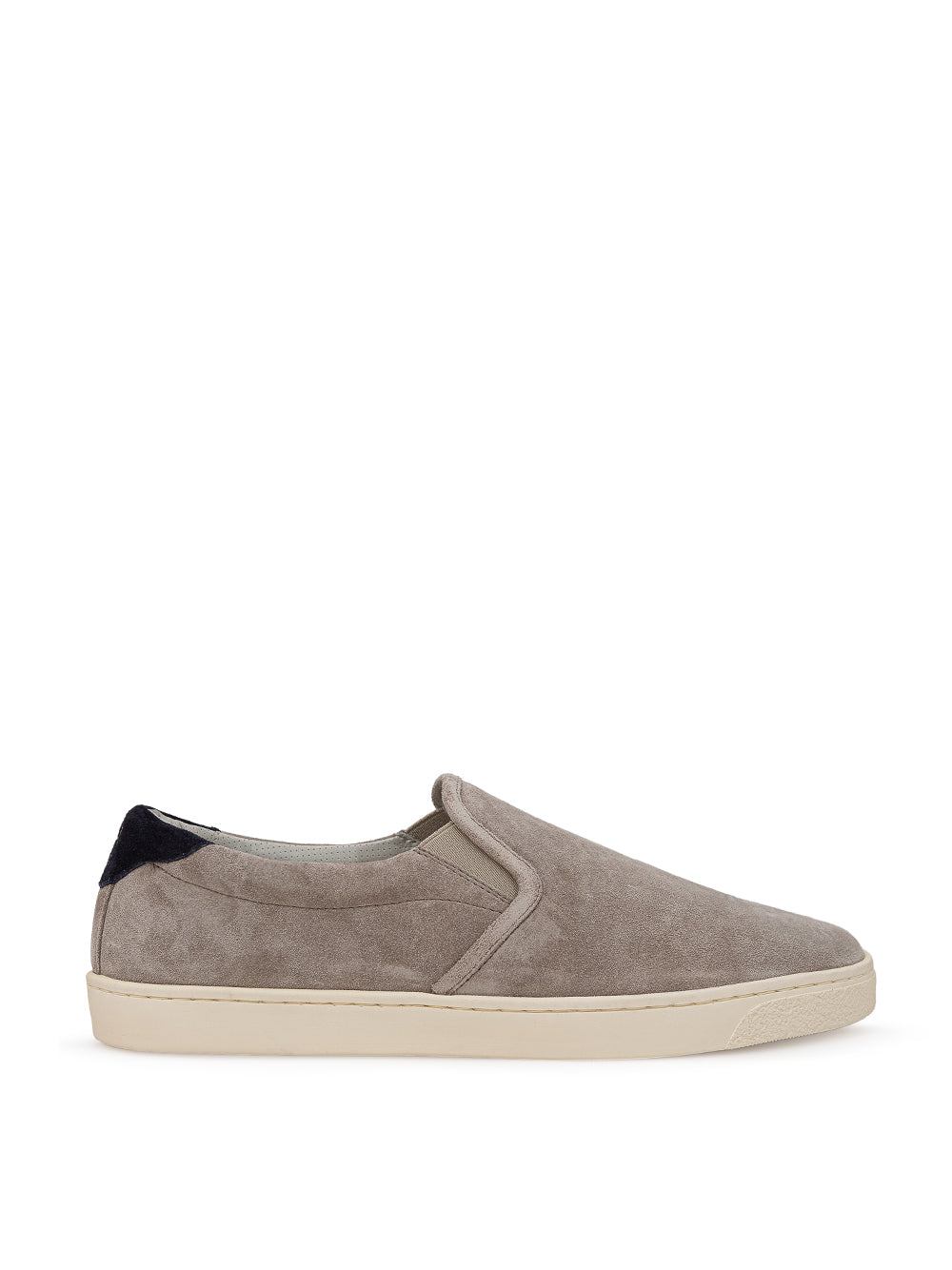 Brunello Cucinelli Suede Tortora Slip On