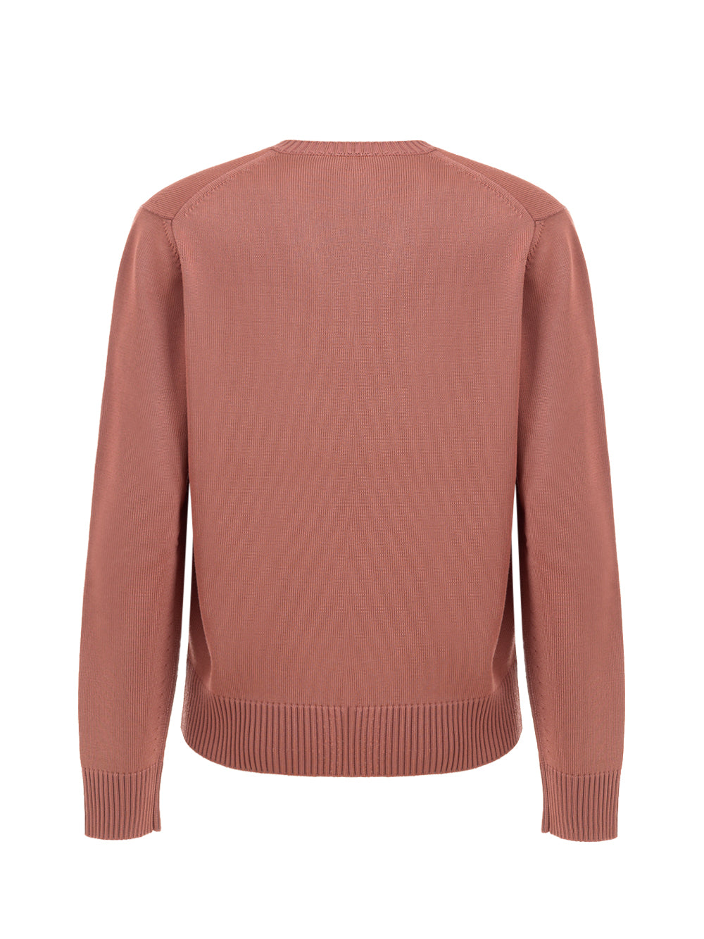 Tom Ford Dusty Pink Silk V-Neck Sweater – Glossy, Women – Siebentaschen