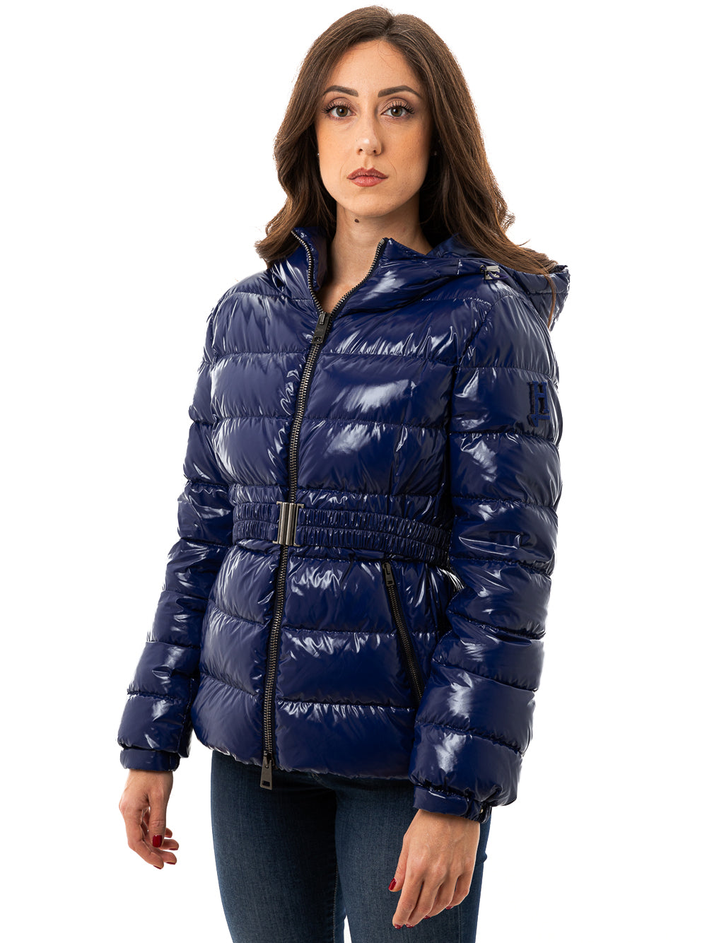 Herno Padded Down Jacket with Removable Belt