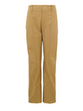 Bottega Veneta Beige Twill High-Waist Tailored Trousers – Siebentaschen