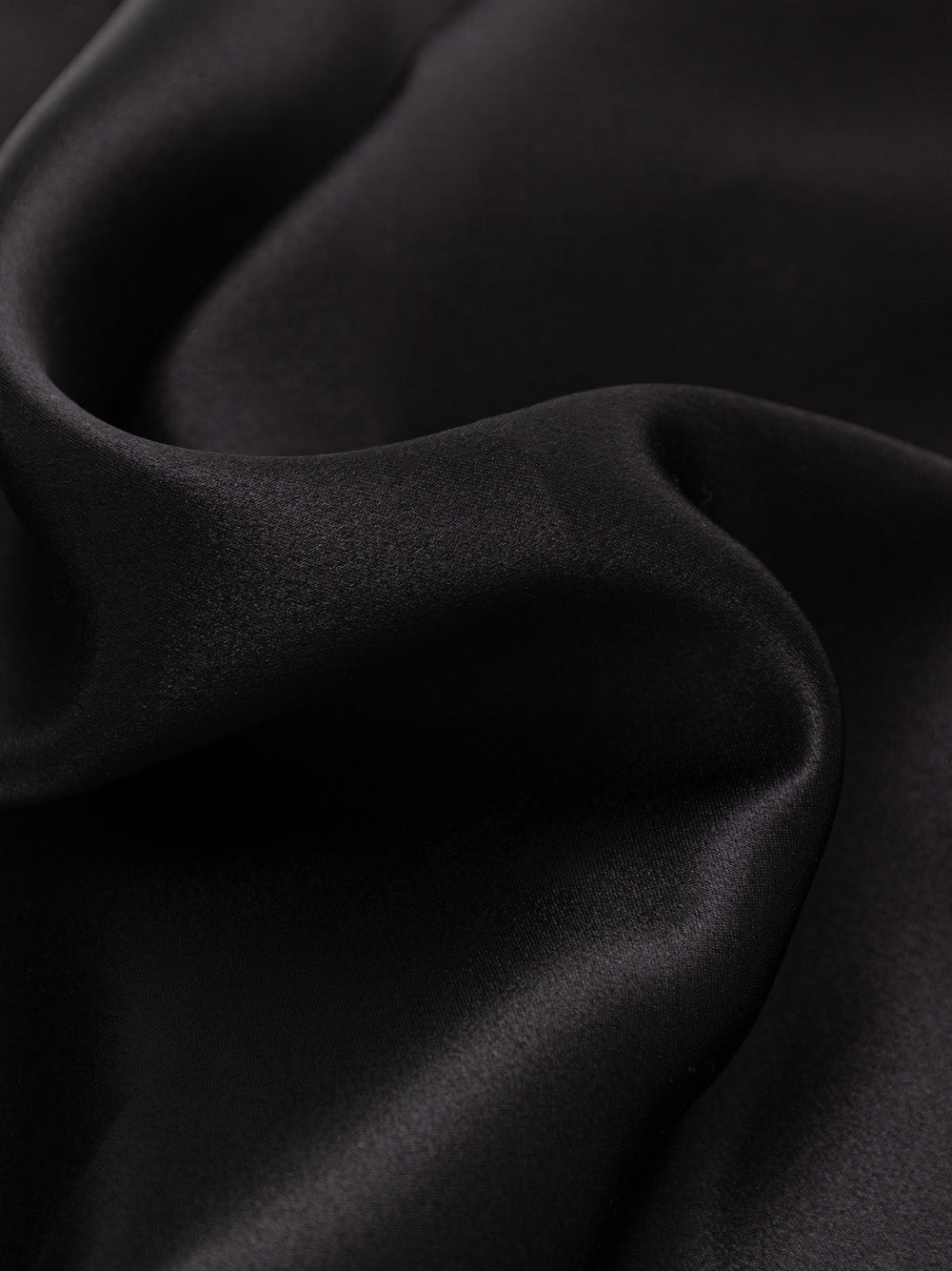 Dolce & Gabbana Black Silk Pocket Square – 31x31cm – Siebentaschen