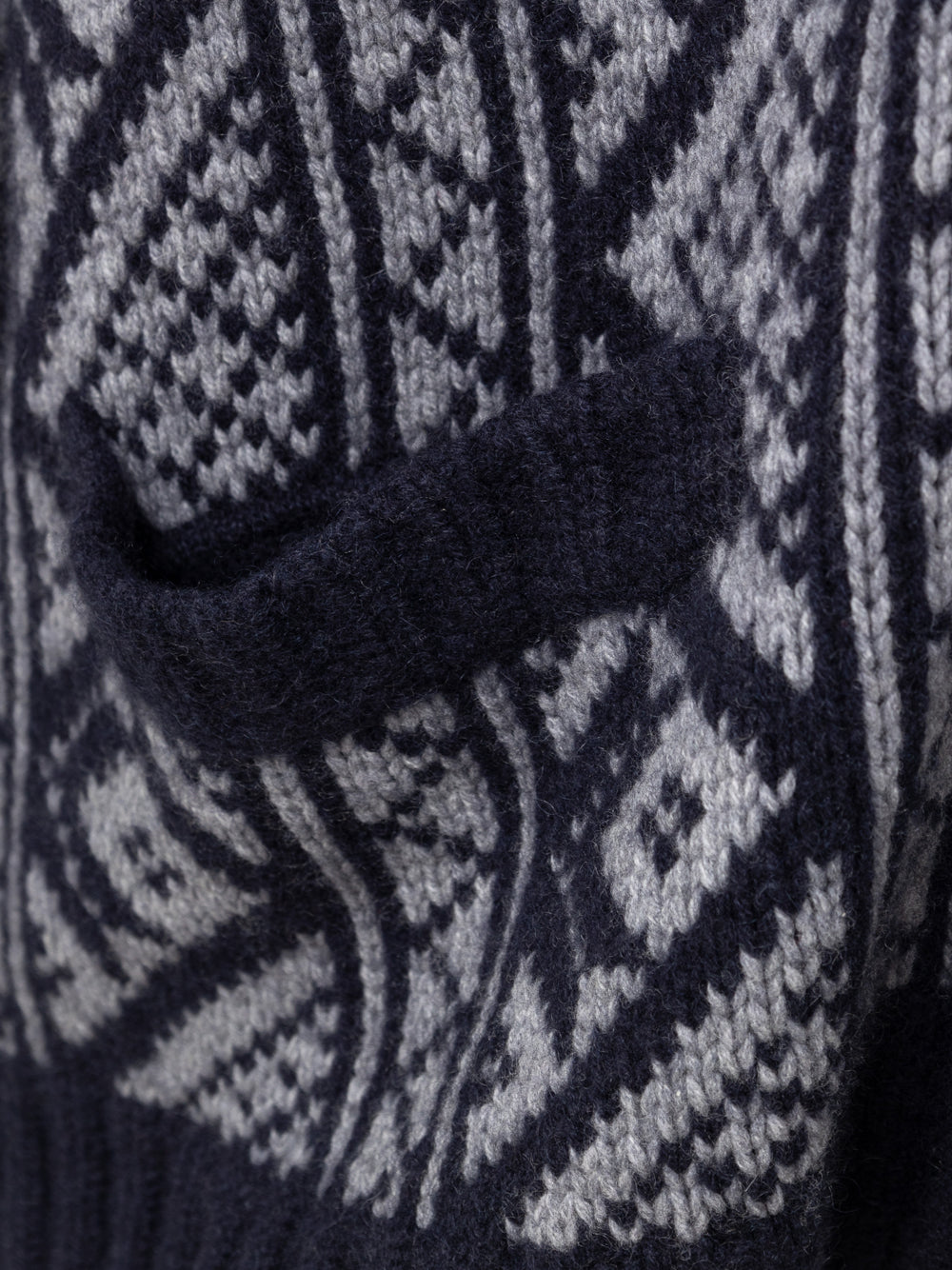 Cruciani Blue Cashmere Cardigan.
