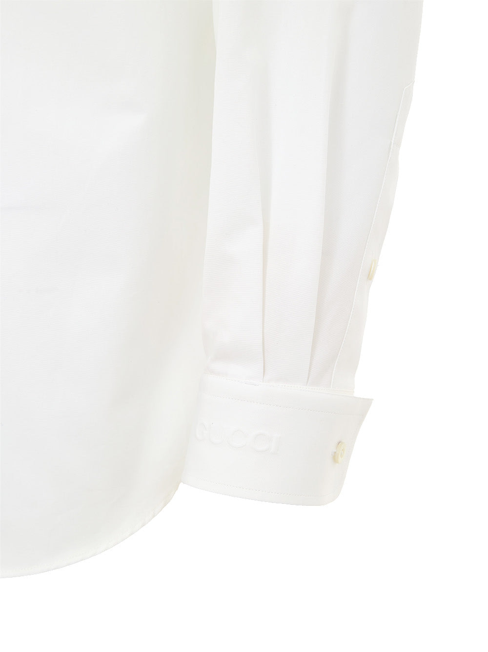 Gucci Men's White Poplin Shirt with Removable Collar – Siebentaschen