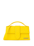 Le Grand Bambino CroisiÃ¨re Handbag in Yellow Leather