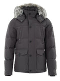 Moose Knuckles Field Jacket in Dark Gray