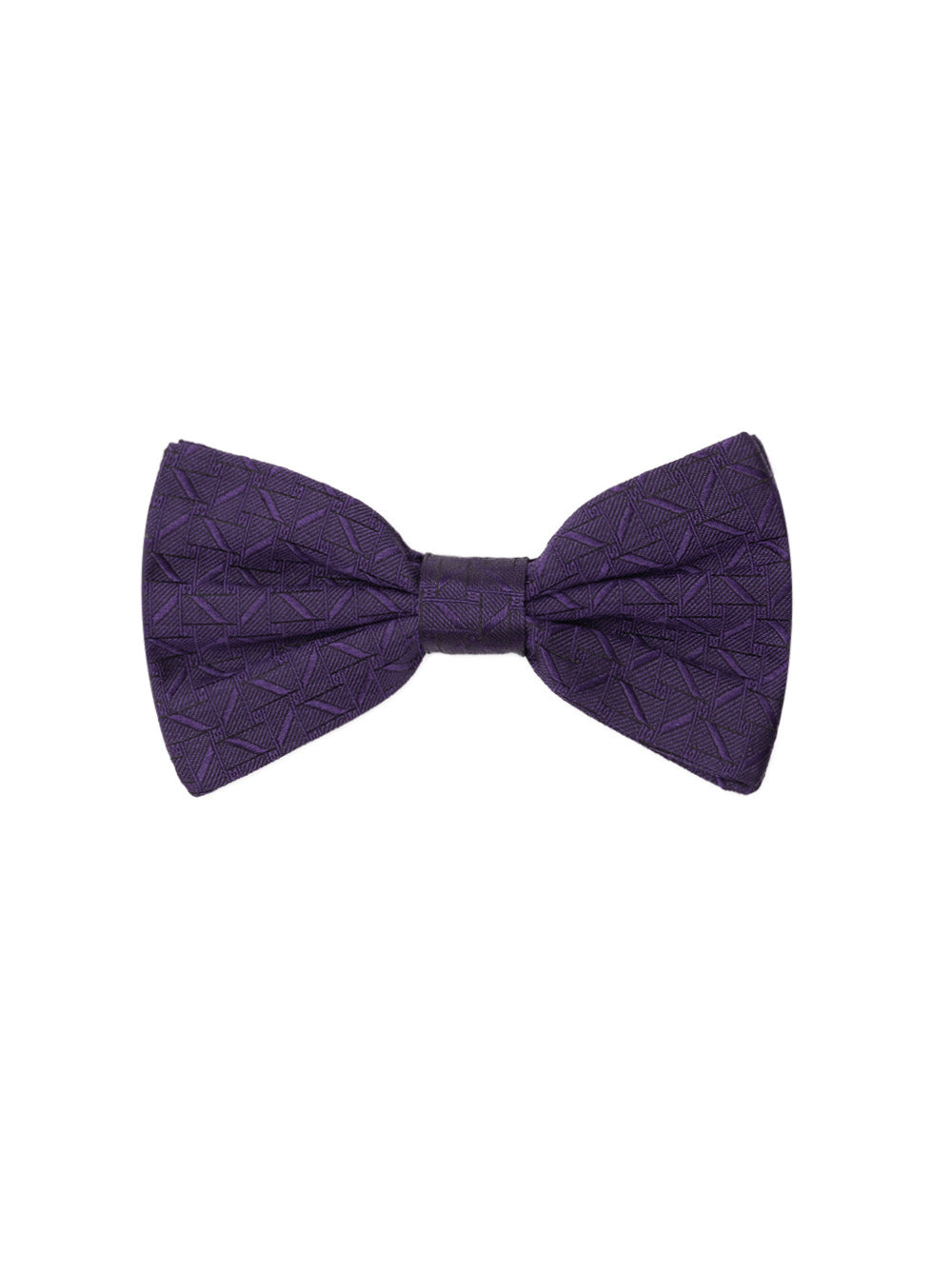 Dolce & Gabbana Purple Silk Bow Tie